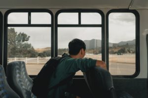 traveling by bus